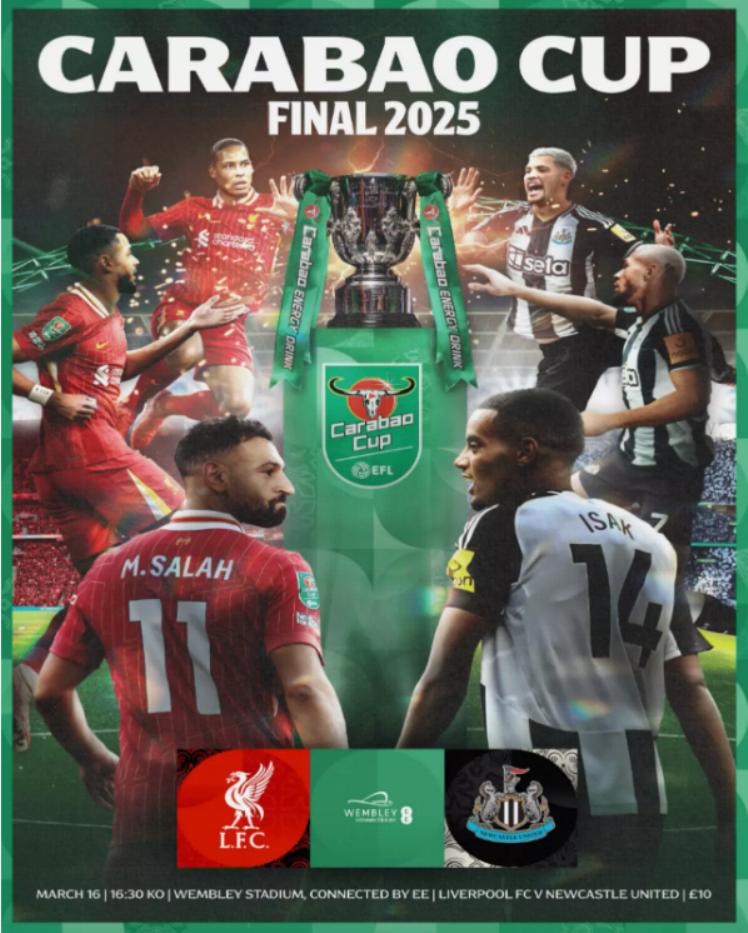 2025 CARABAO CUP FINAL - LIVERPOOL v NEWCASTLE UNITED